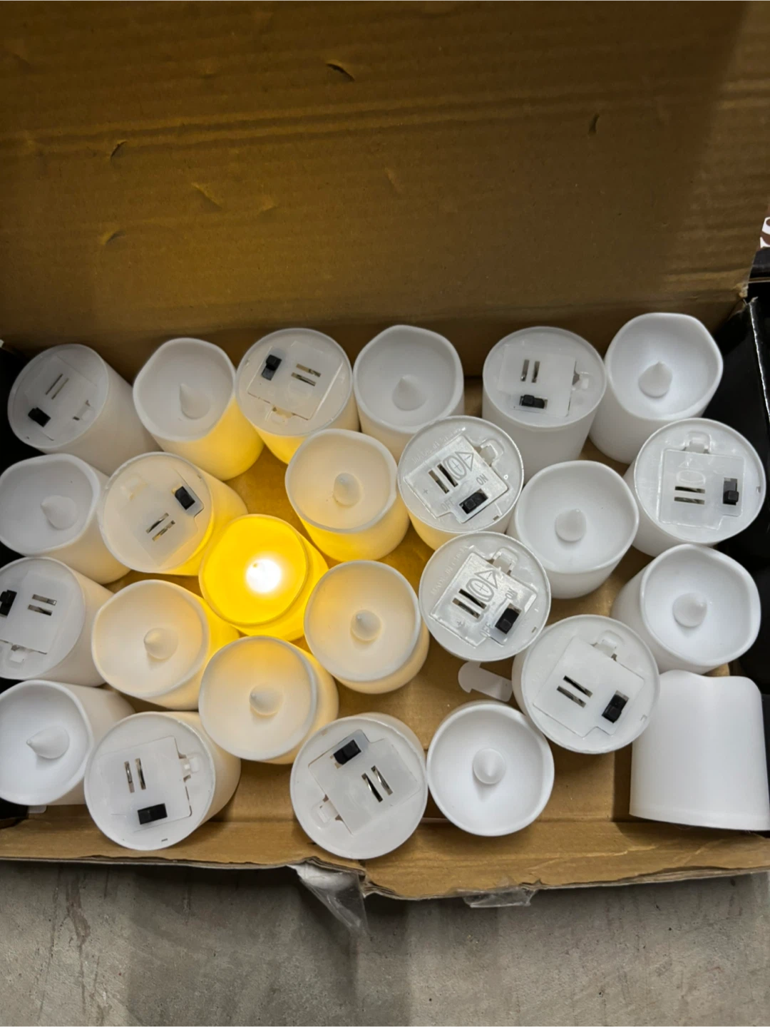 LED Candle Lights - 24Pieces