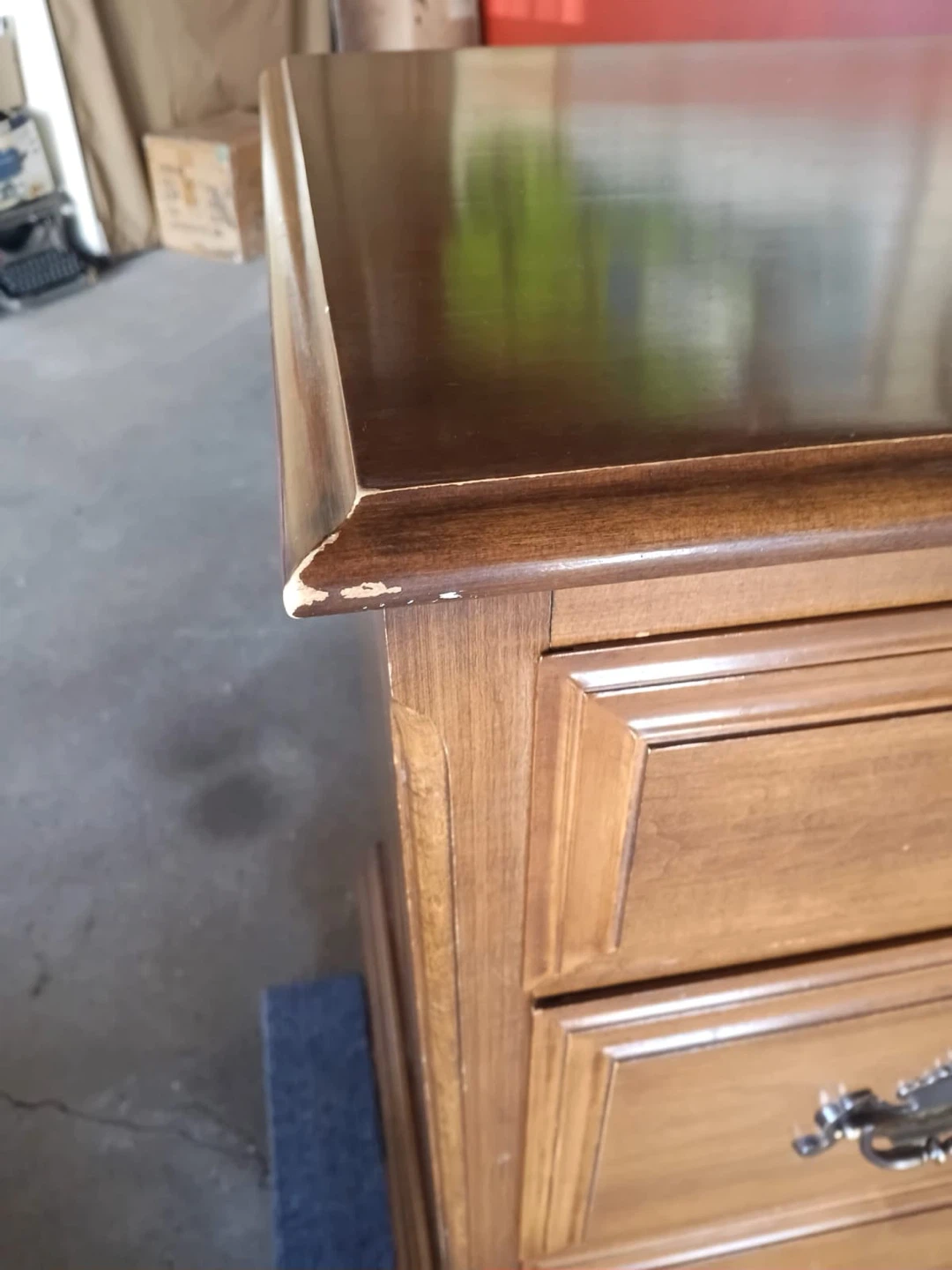 Dresser with mirror 80’s style - photo 2