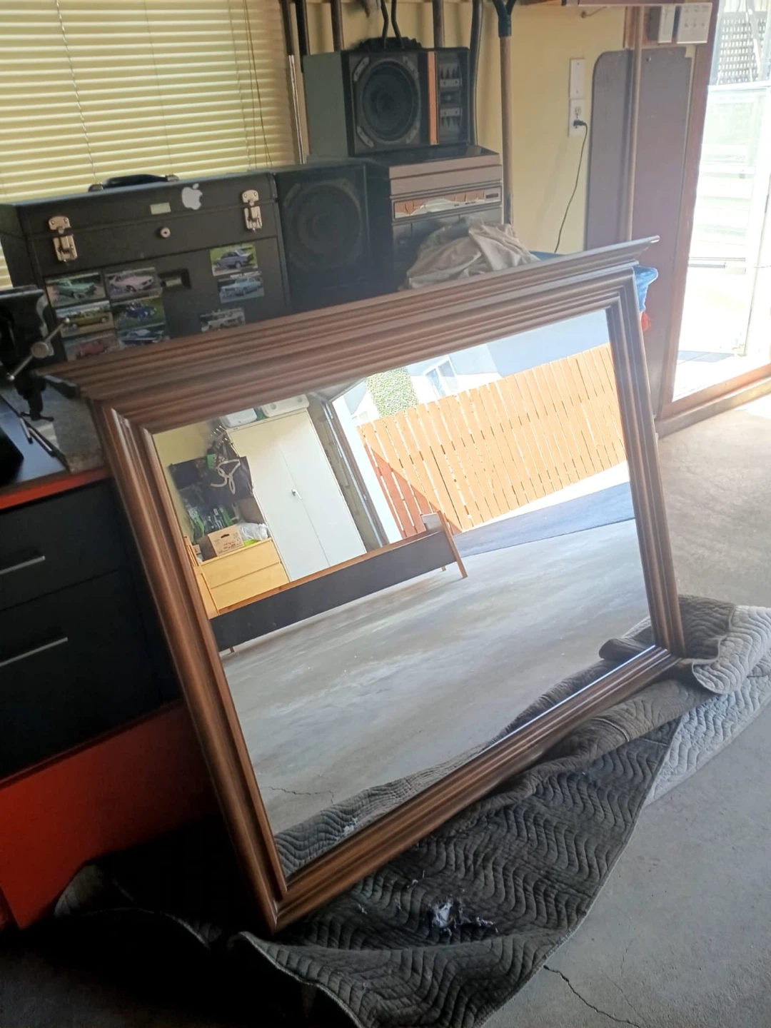 Dresser with mirror 80’s style - photo 4