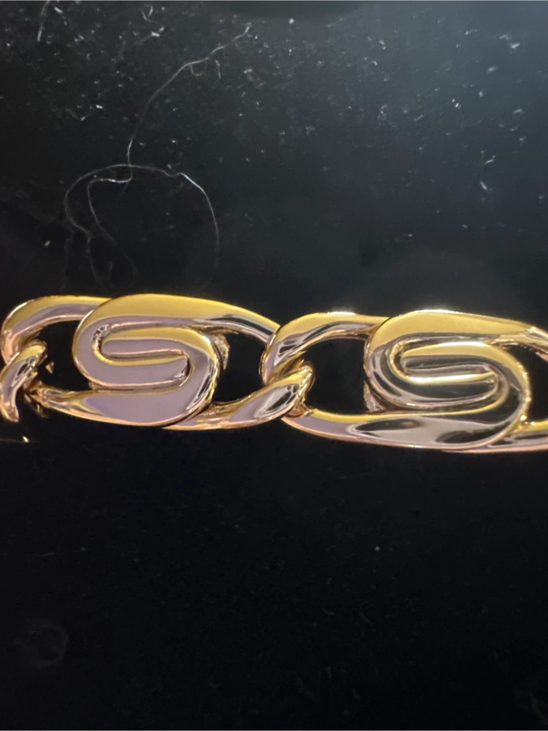 14k Gold laminated Chunky Chain bracelet - photo 3