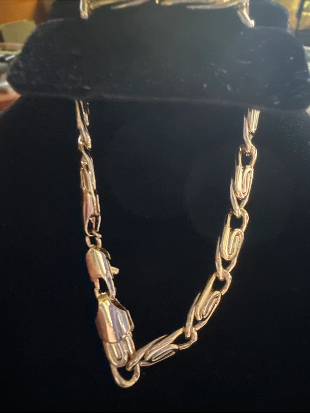 14k Gold laminated Chunky Chain bracelet - photo 2