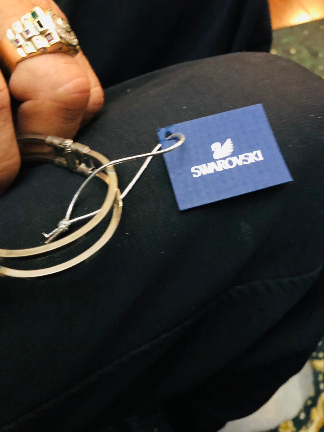 Swarovski Crystal Bangle Bracelet - photo 4