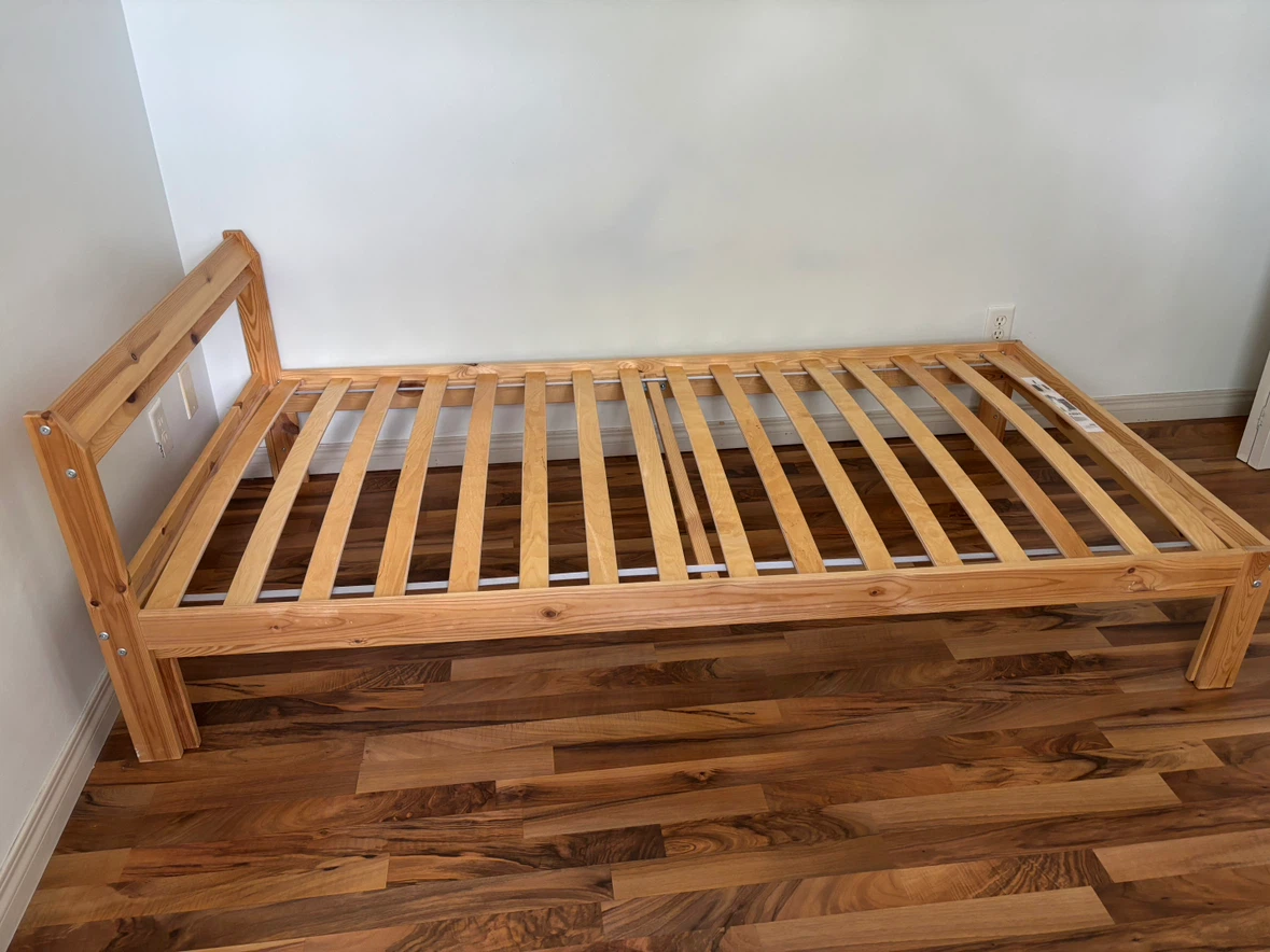 🛏️ IKEA NEIDEN Bed Frame + FREE Office Chair – $45 - photo 2