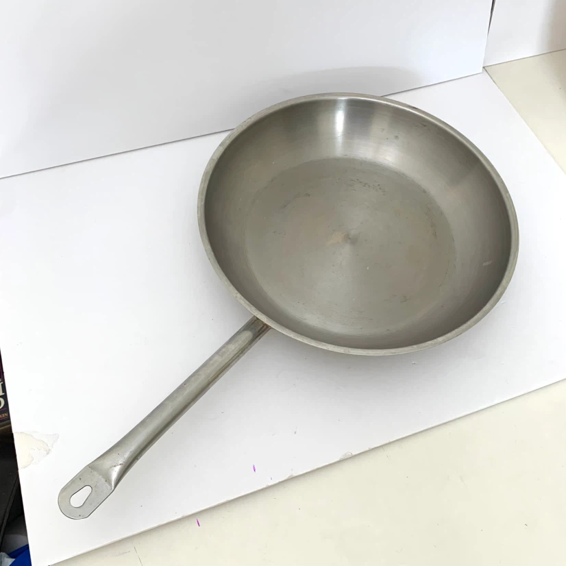 Stainless Steel Frying Pan Chef Skillet Bernardo World Class - photo 3