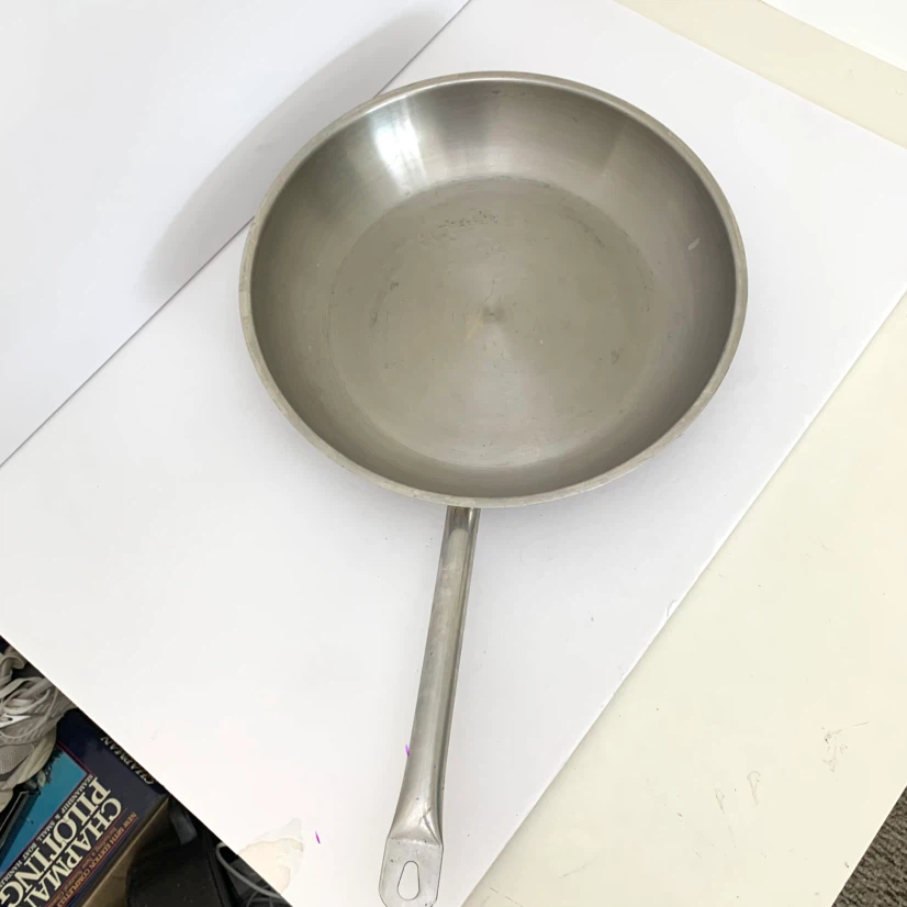 Stainless Steel Frying Pan Chef Skillet Bernardo World Class - photo 4