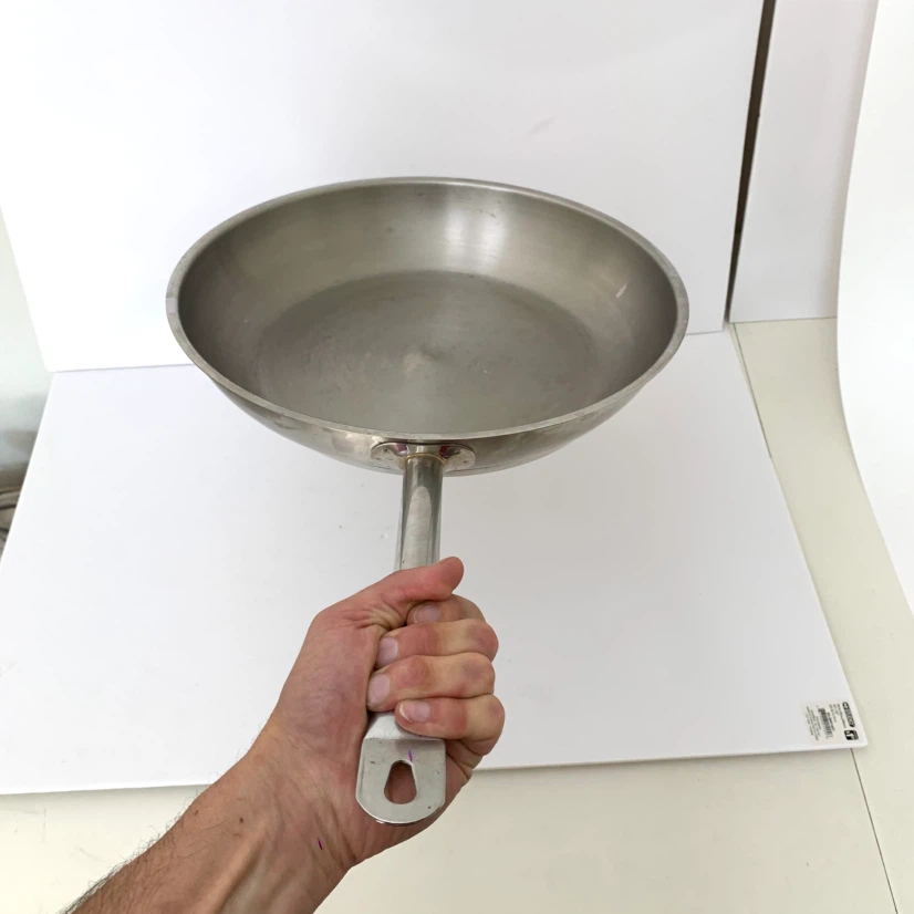 Stainless Steel Frying Pan Chef Skillet Bernardo World Class
