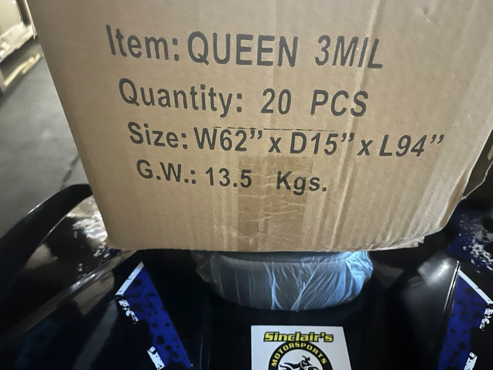 Advantage Box queen size 3Mil Mattress Bags - 20 Pack