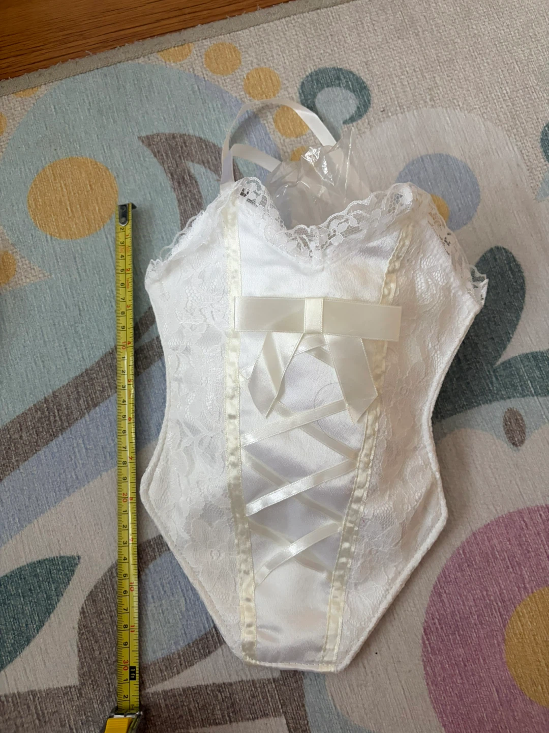 Three White Corset Style Lingerie Bag - photo 4