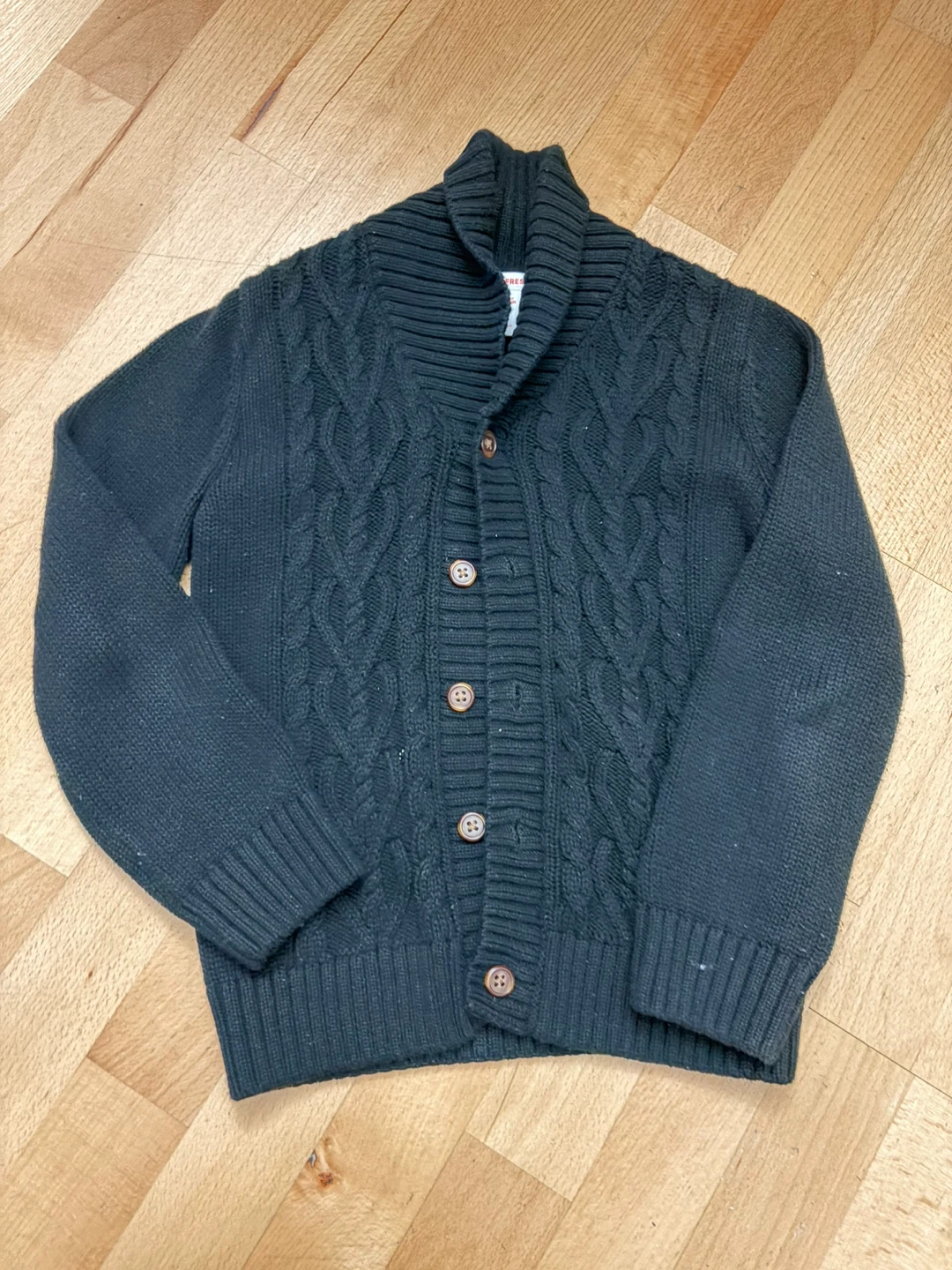Joe Fresh Boys Cable Knit Cardigan Sweater