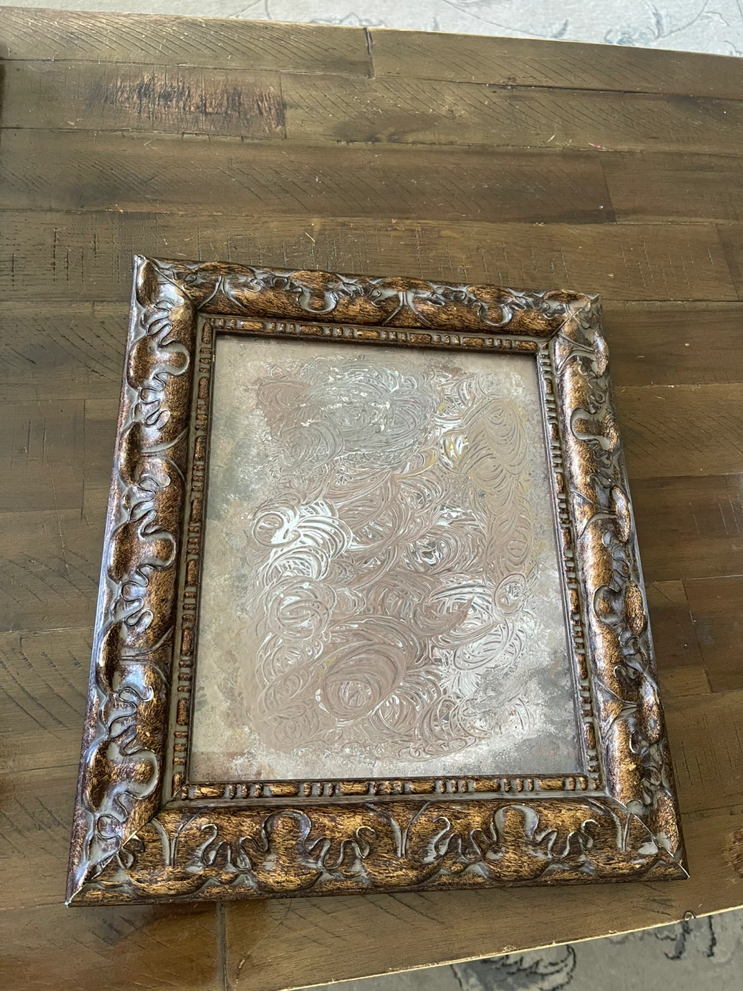 Ornate wooden Decorative Picture Frame with art work - photo 5