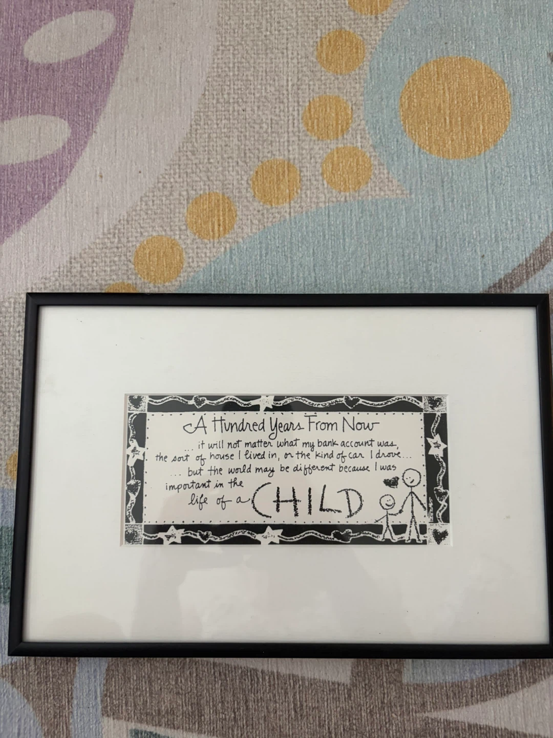 Framed Print "A Hundred Years From Now"