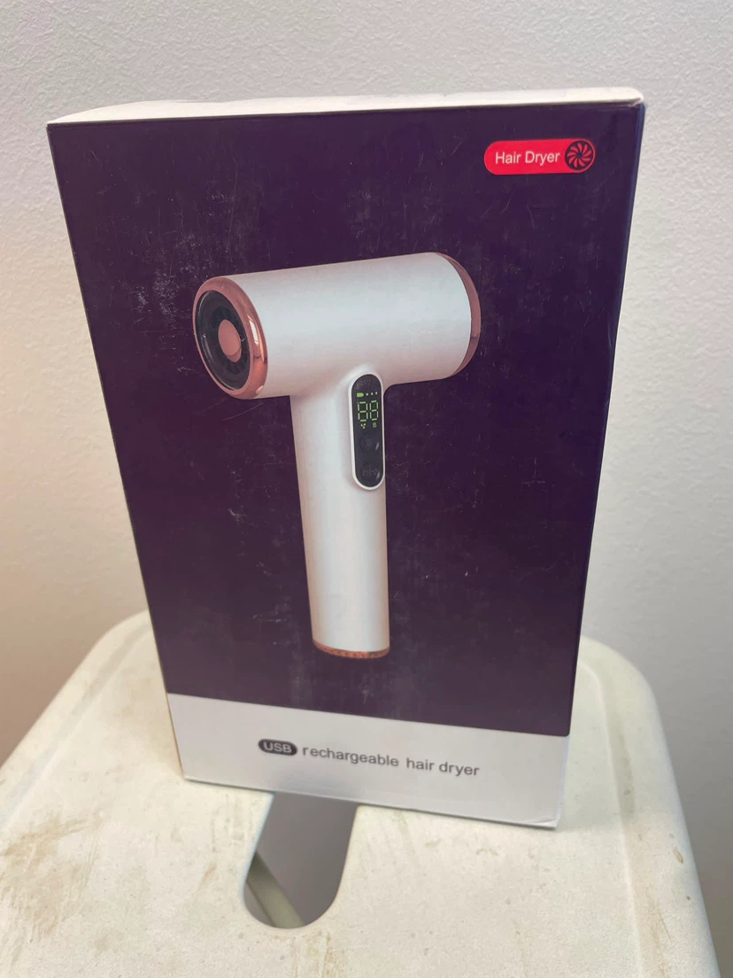 USB Rechargeable Hair Dryer