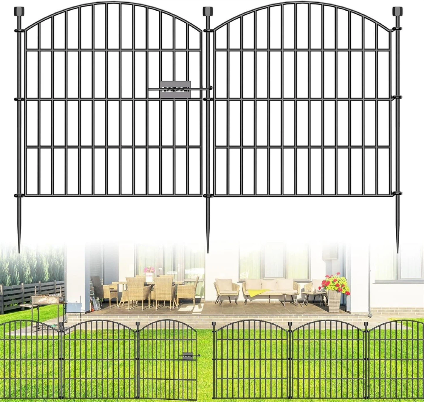 Bilibompa 10 panel Barrier Fence - new