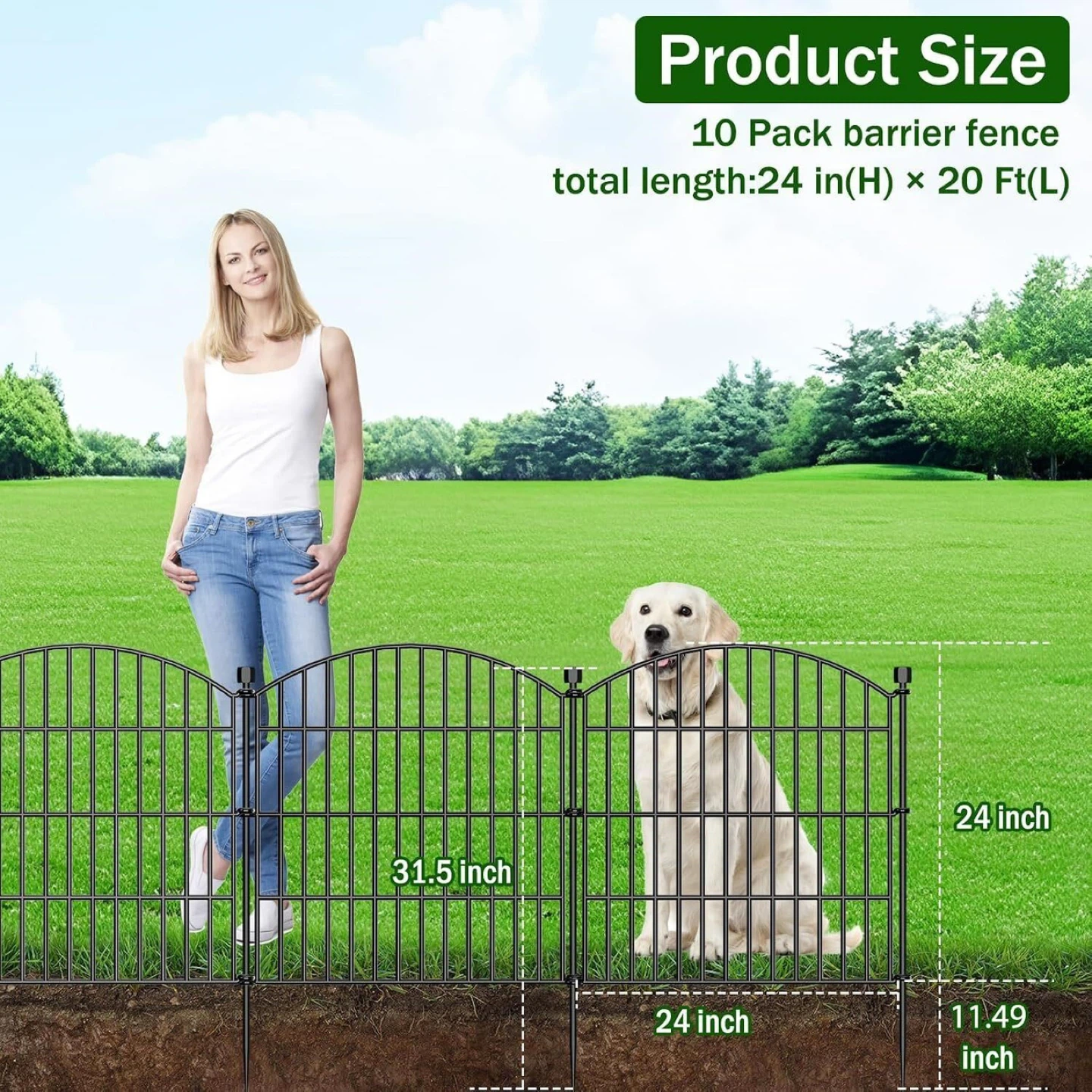 Bilibompa 10 panel Barrier Fence - new - photo 2