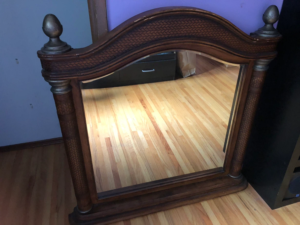 Wooden Decorative Mirror