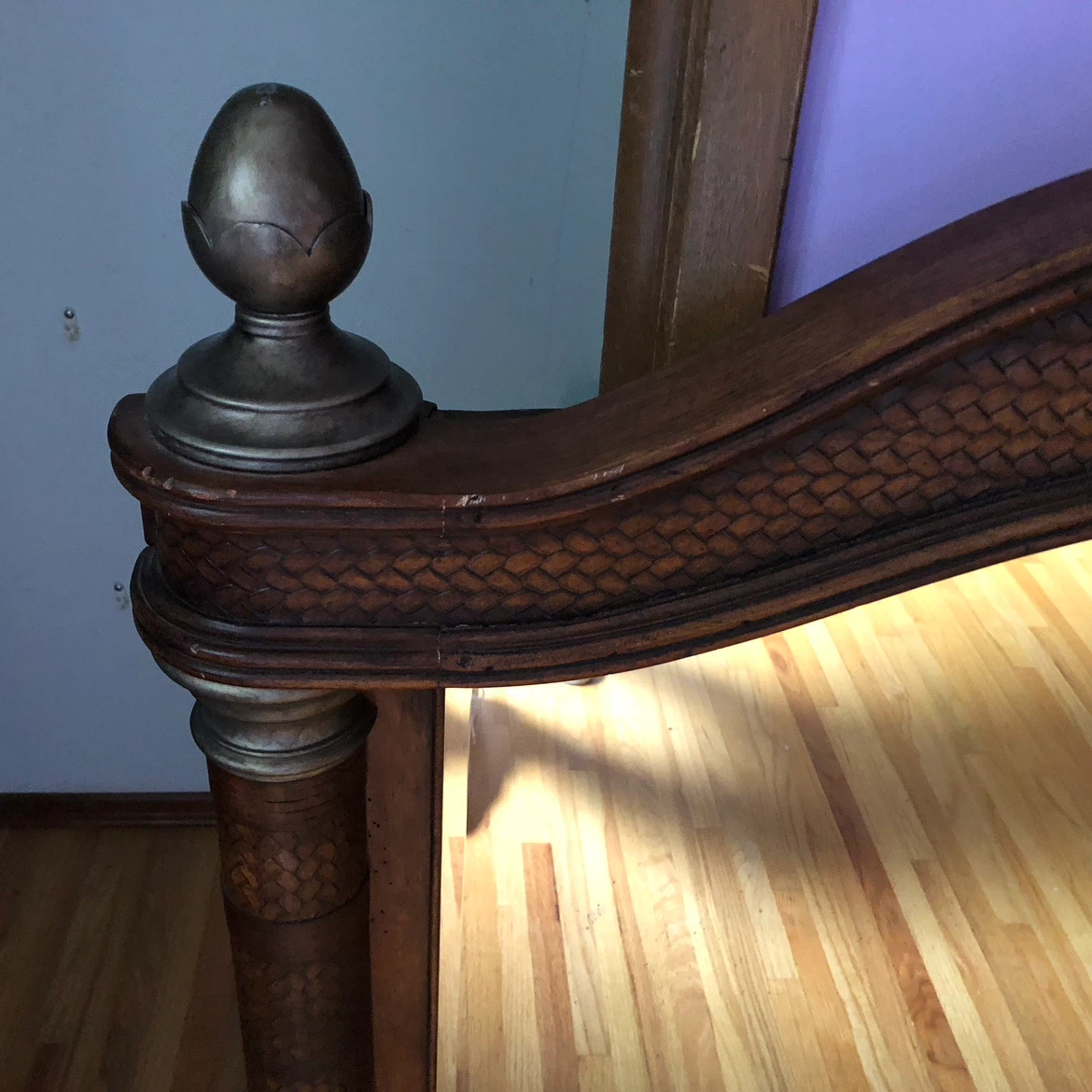 Wooden Decorative Mirror - photo 2
