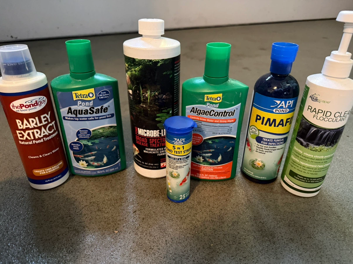 Koi Pond Chemicals