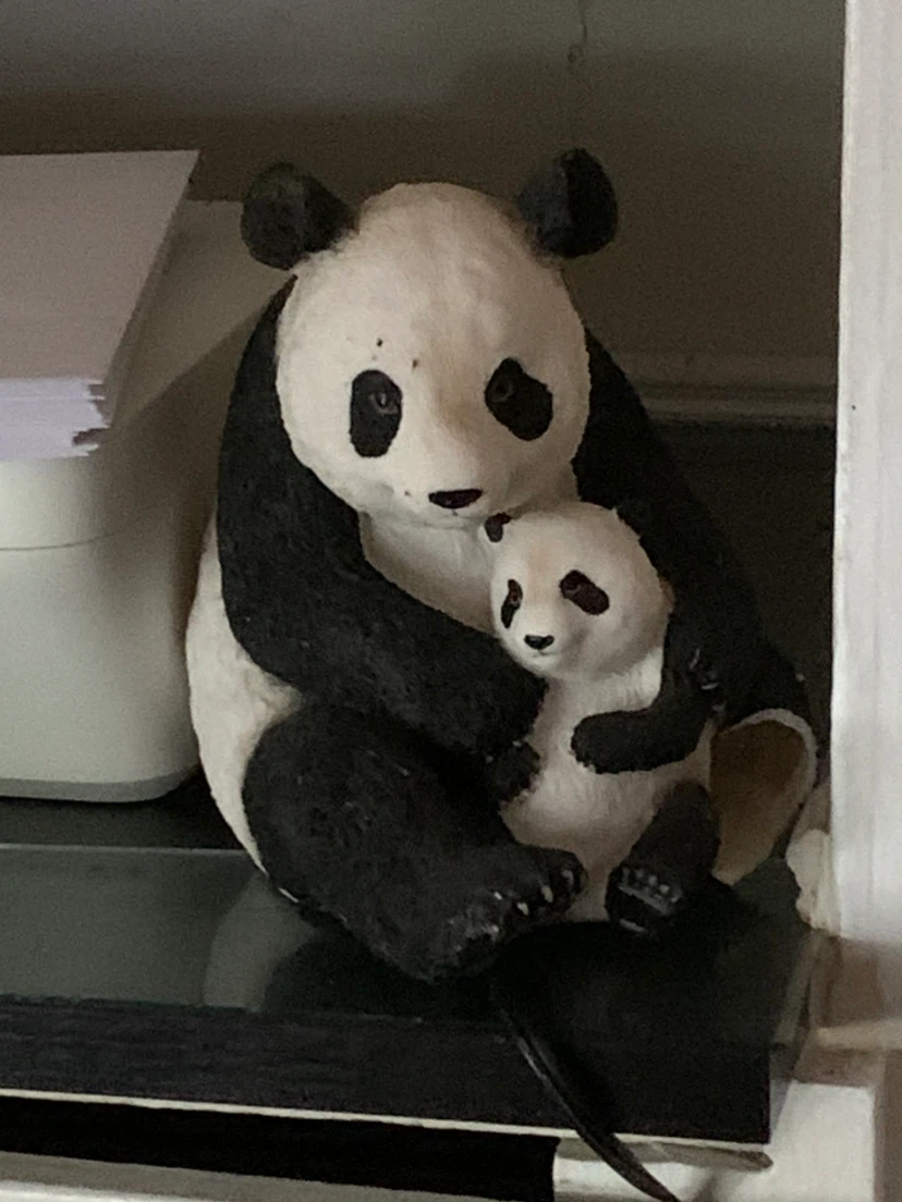 Panda Figurines and Artwork Lot if interested  672-975-5756 - photo 3
