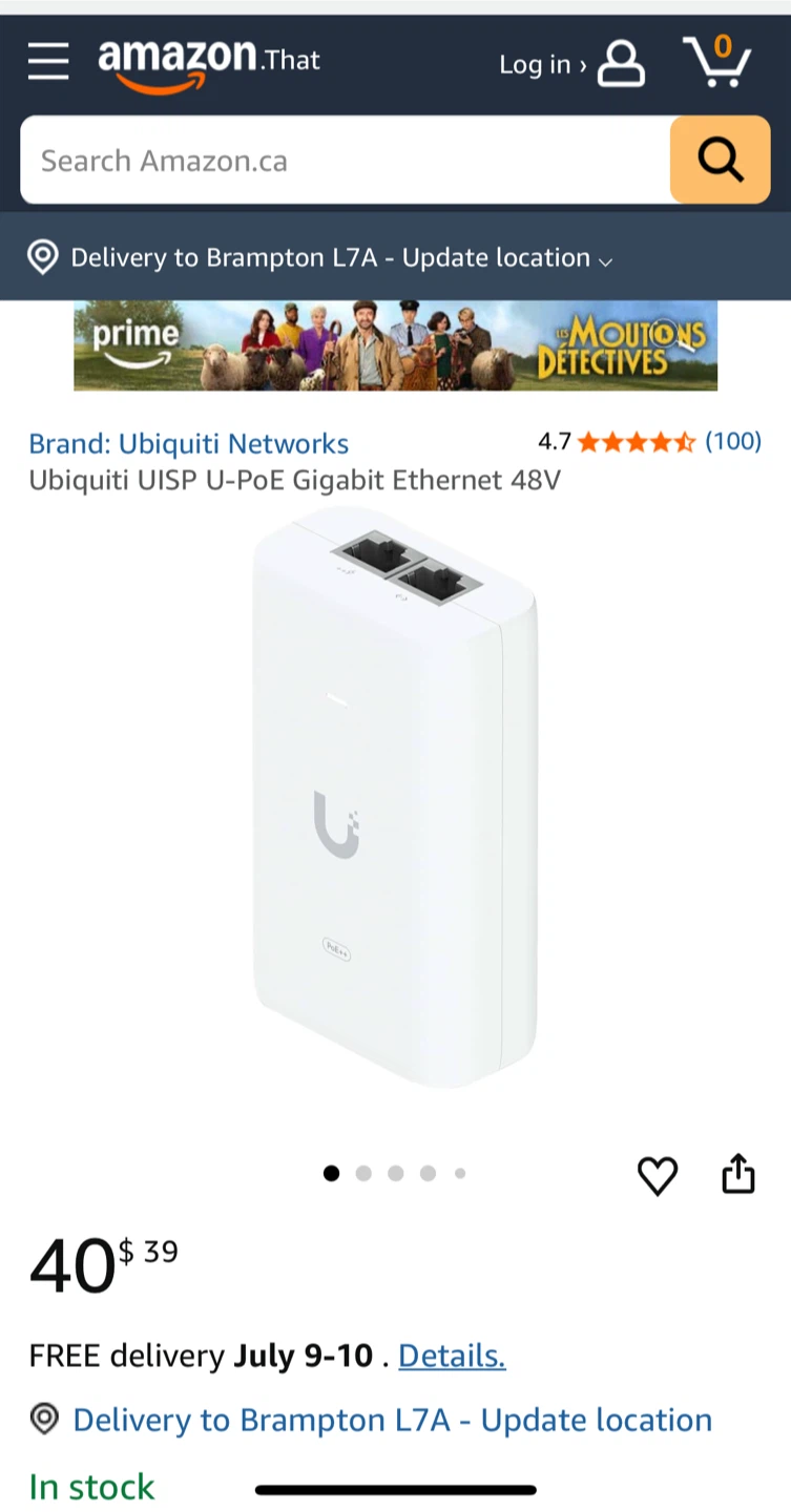 Ubiquiti Networks PoE Adapter 24V (0.3A) - photo 5