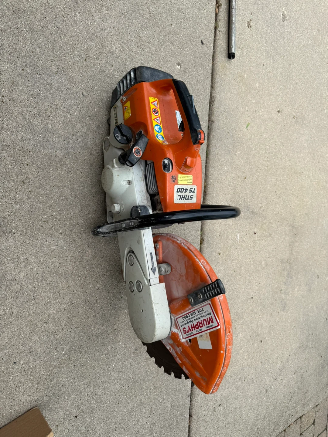 STIHL TS 400 Cut-Off Saw - photo 3