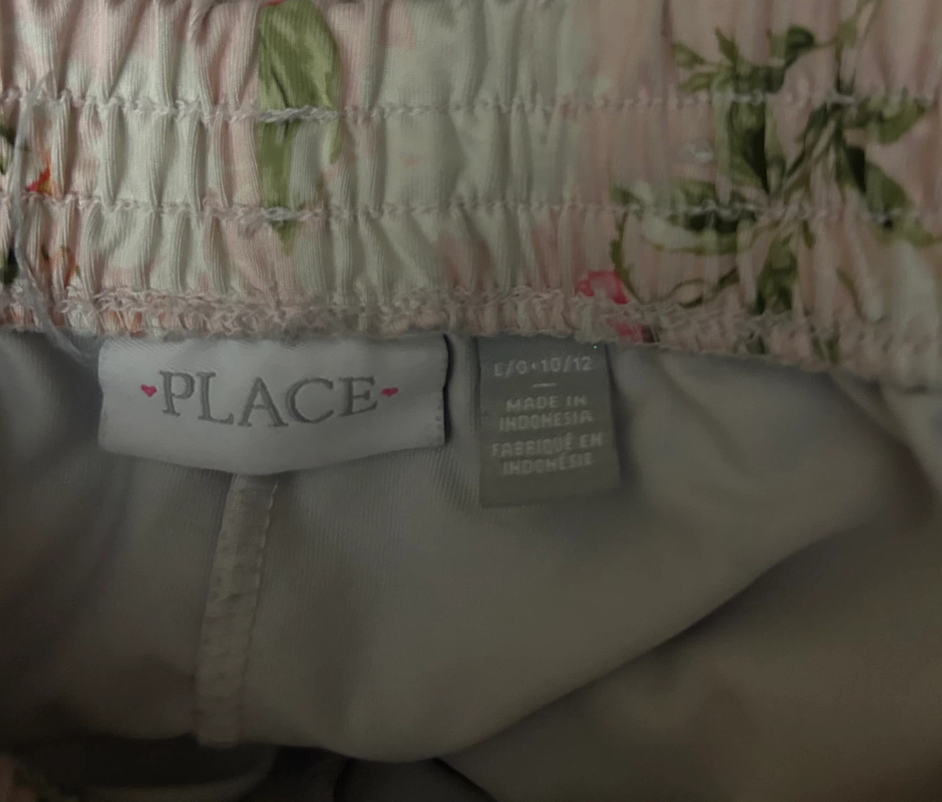 The Children's Place Floral Pants size 10/12 - photo 3