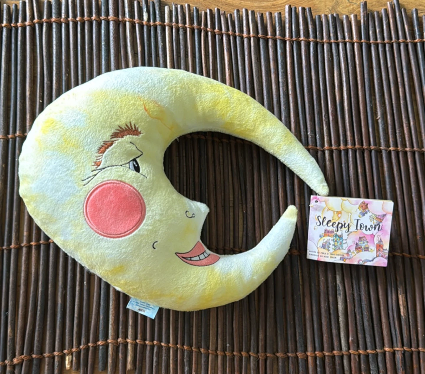 Sleepy Town Moon Plush