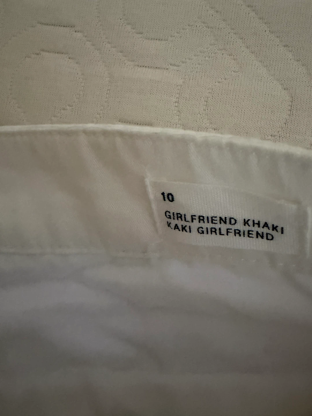 GAP Girlfriend Khaki Pants Size 10 - photo 2