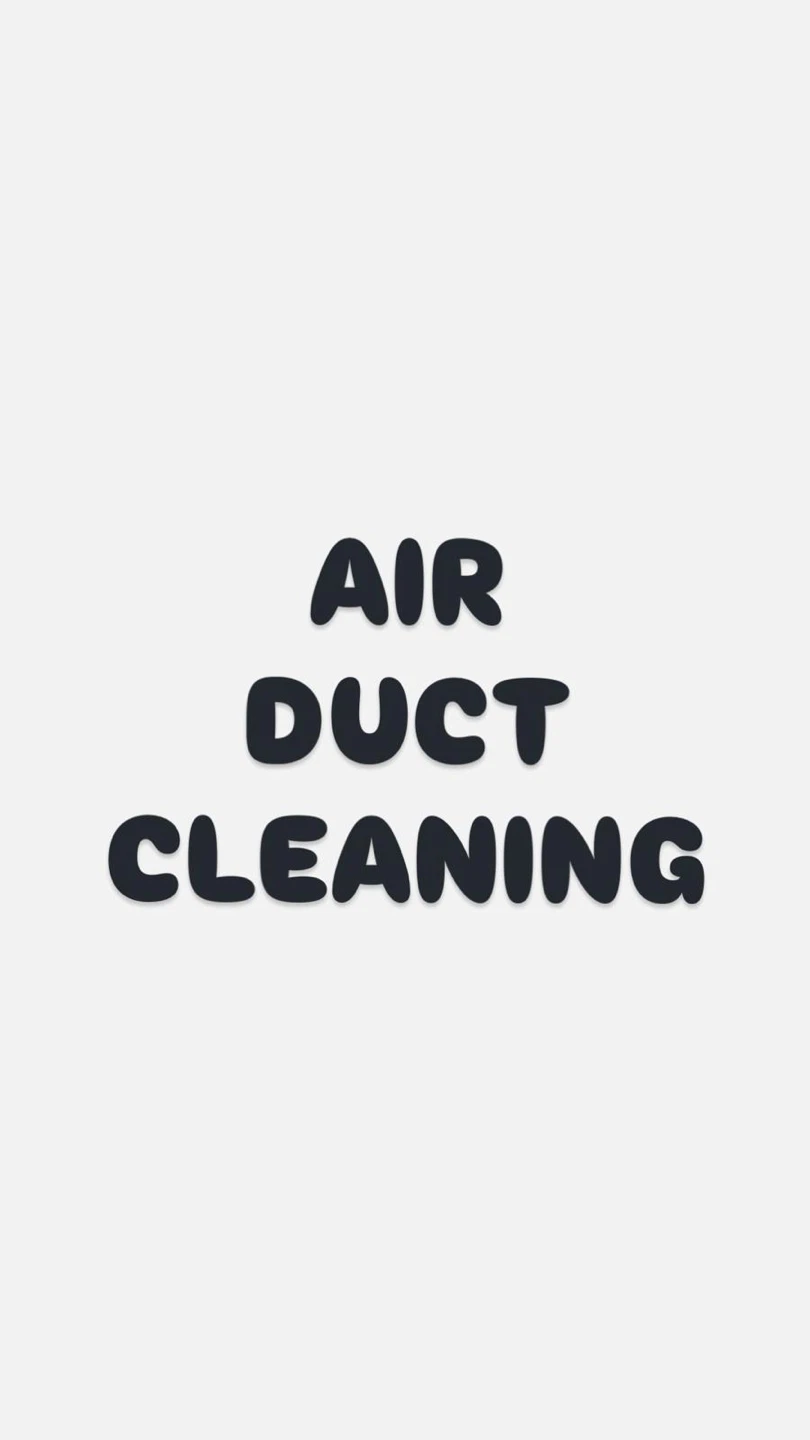 Air duct cleaning and carpets cleaning