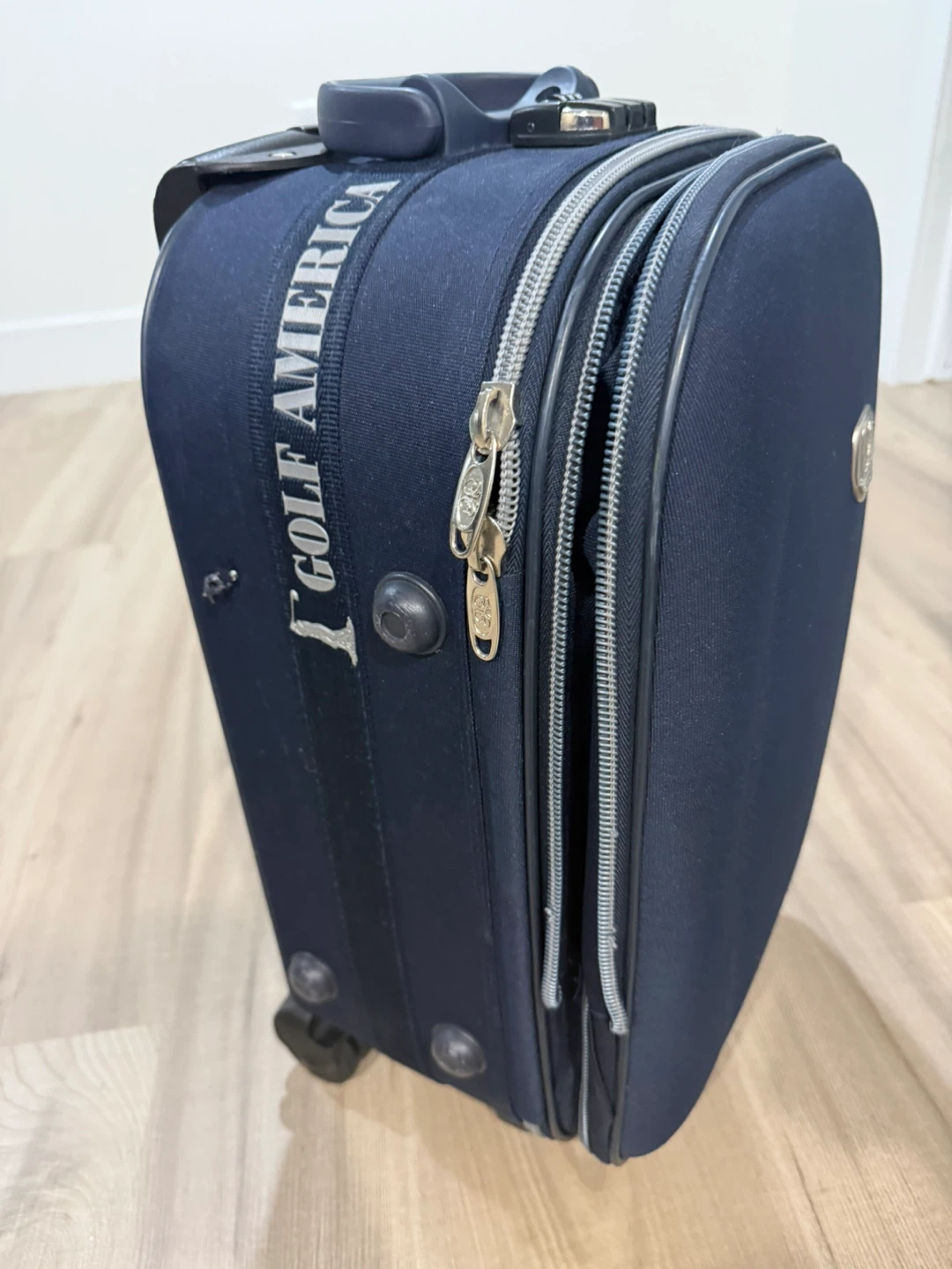 Golf America Navy Blue Rolling Suitcase - photo 4
