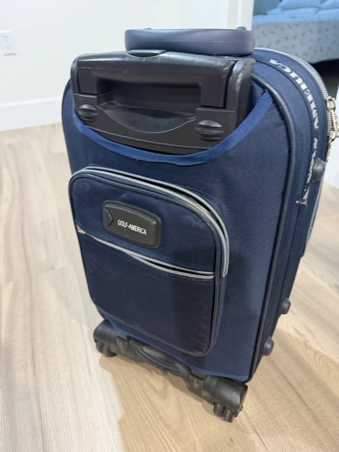 Golf America Navy Blue Rolling Suitcase - photo 5