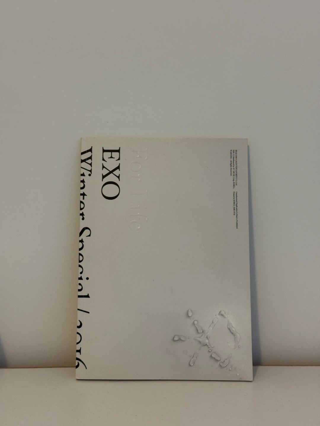 EXO For Life Winter Special Album CD 2016