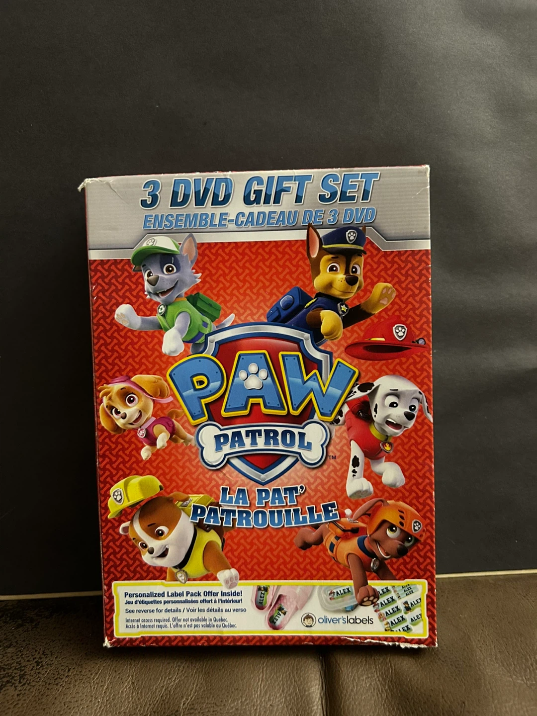Paw Patrol 3 DVD Gift Set