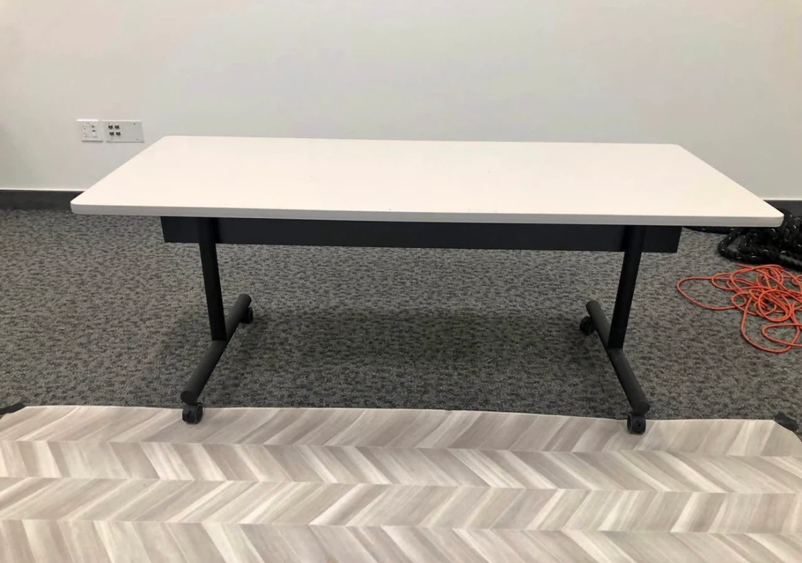 Desk/ Table with Wheels