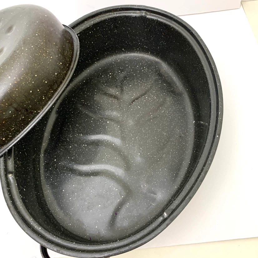 Roasting Pan Roaster Oven Pan Bakeware With Lid Kitchen - photo 3