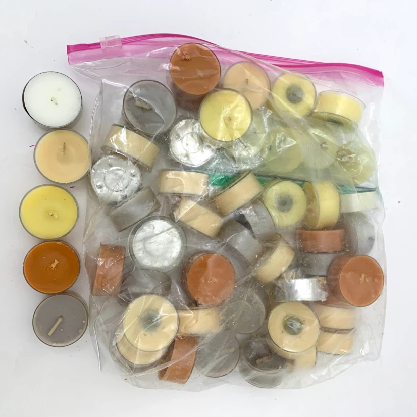 Tea Light Candles Candle Bundle Assorted Colors Home Decor