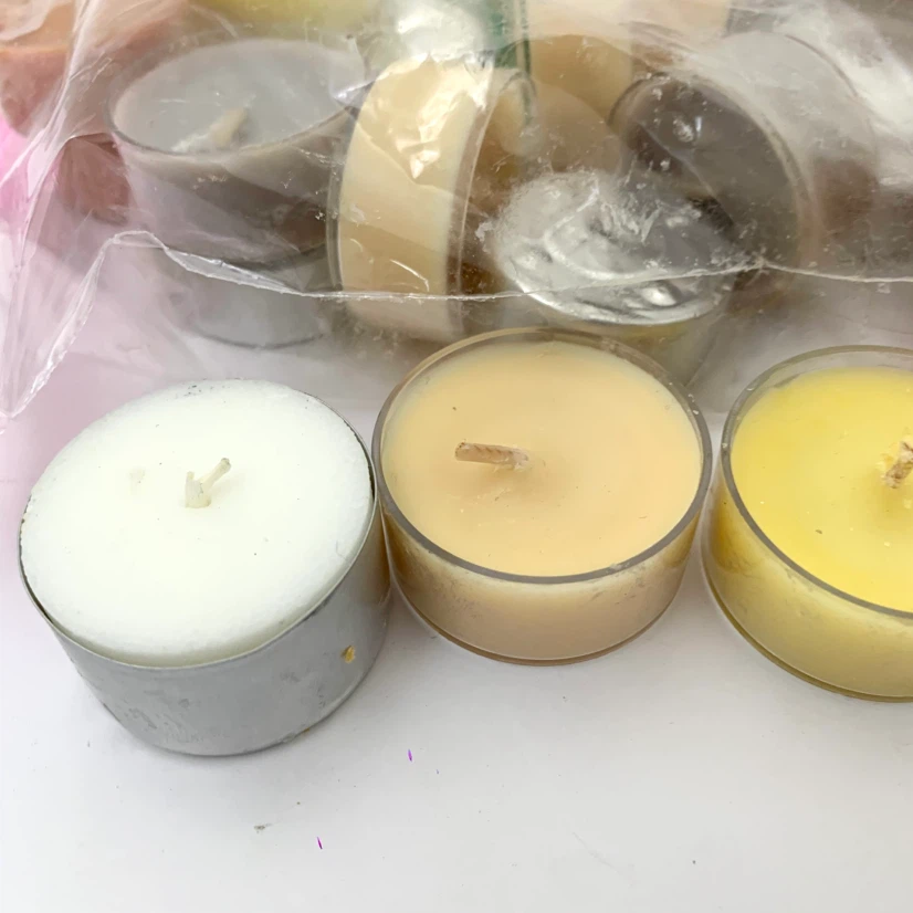 Tea Light Candles Candle Bundle Assorted Colors Home Decor - photo 3