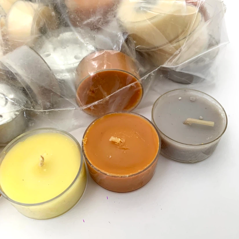 Tea Light Candles Candle Bundle Assorted Colors Home Decor - photo 4