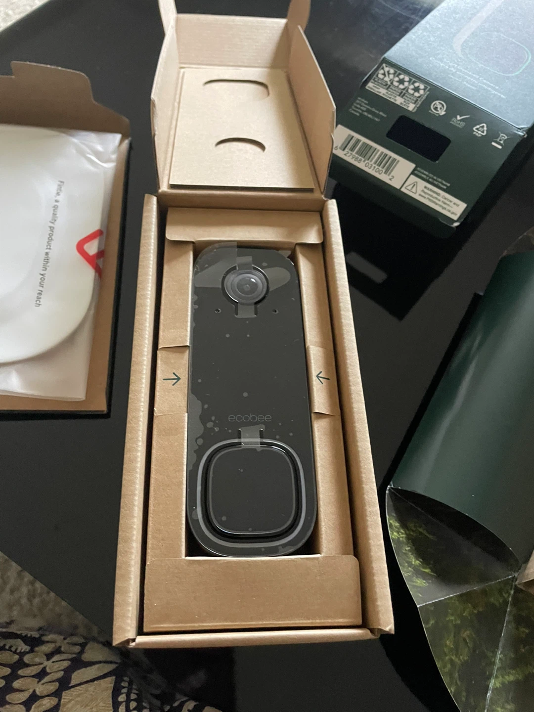 Ecobee Smart Thermostat with Sensors and Smart Doorbell Camera - photo 3