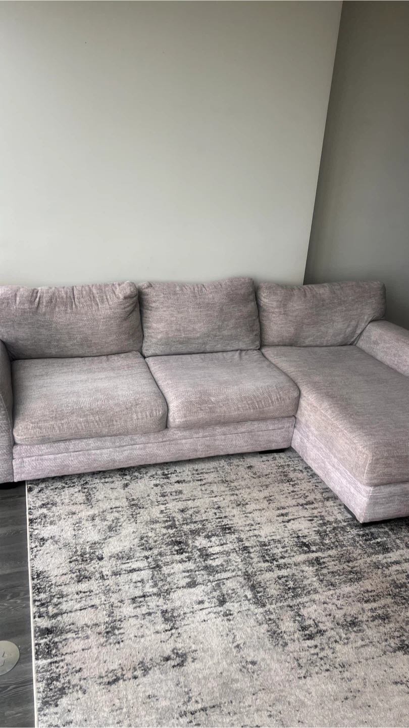 Sectional With Soft Texture - photo 5