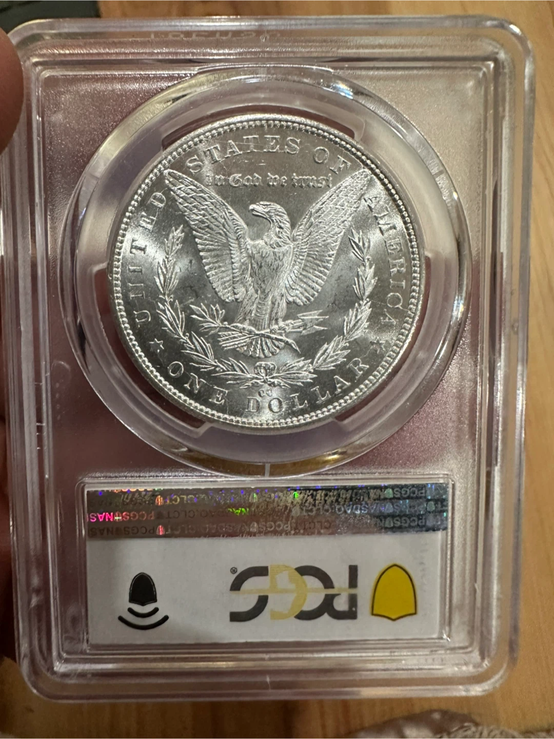 1890-CC Morgan Silver Dollar PCGS MS63 - photo 2