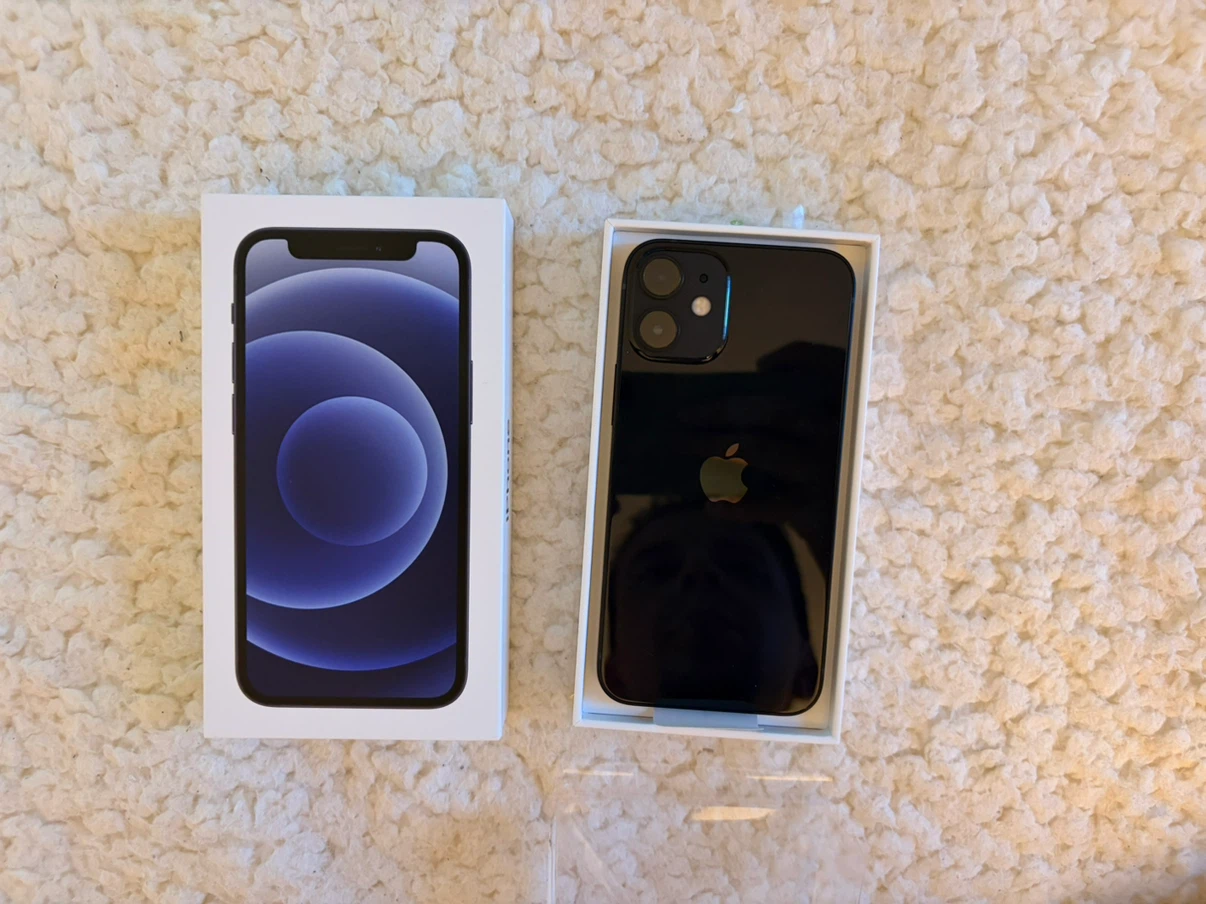 Apple iPhone 12 mini 64GB Black AT&T NEW - photo 4