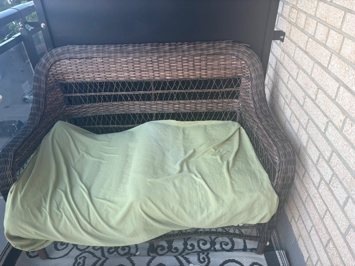 Wicker Loveseat