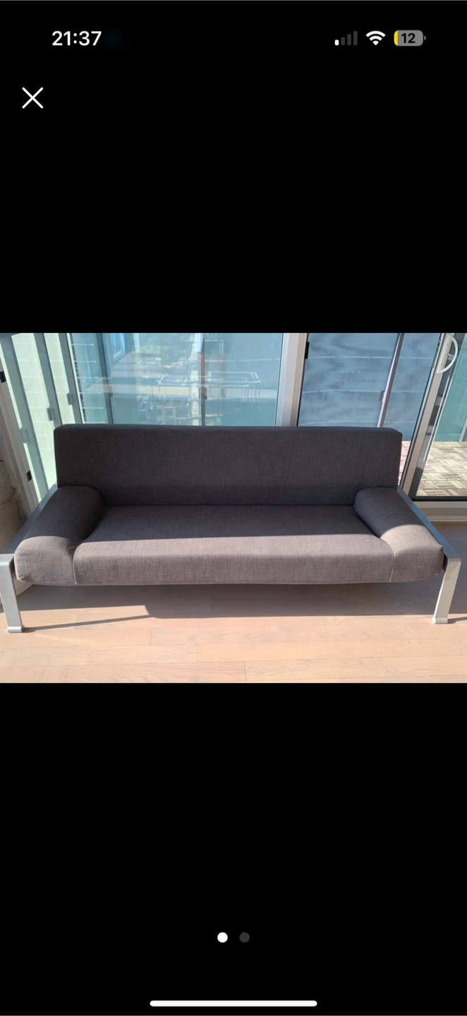 IKEA Sofa Bed with Steel Frame - photo 2
