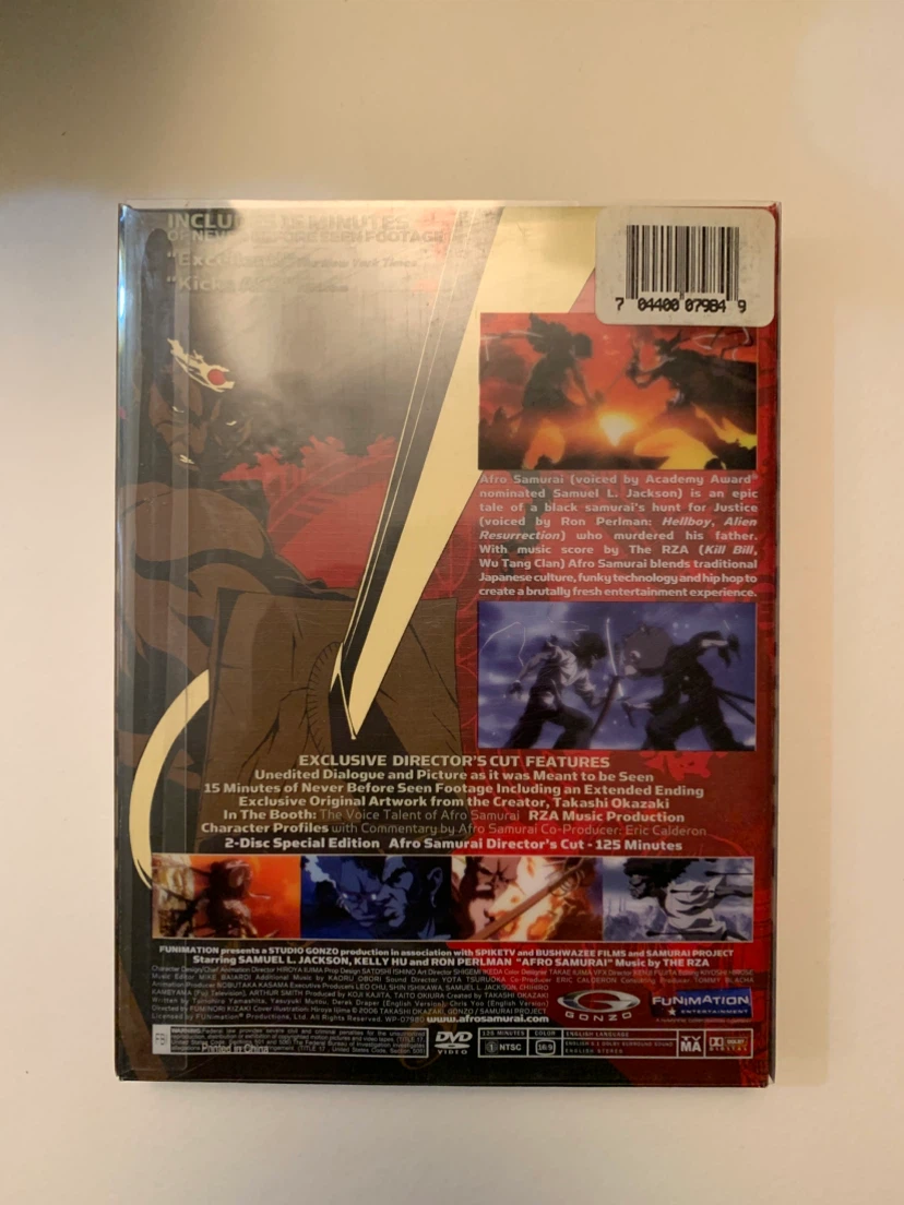 Afro Samurai Director's Cut DVD - photo 2