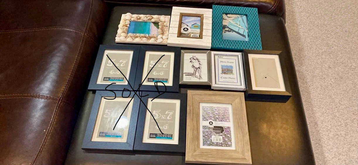 Black  and white Picture Frames - photo 2