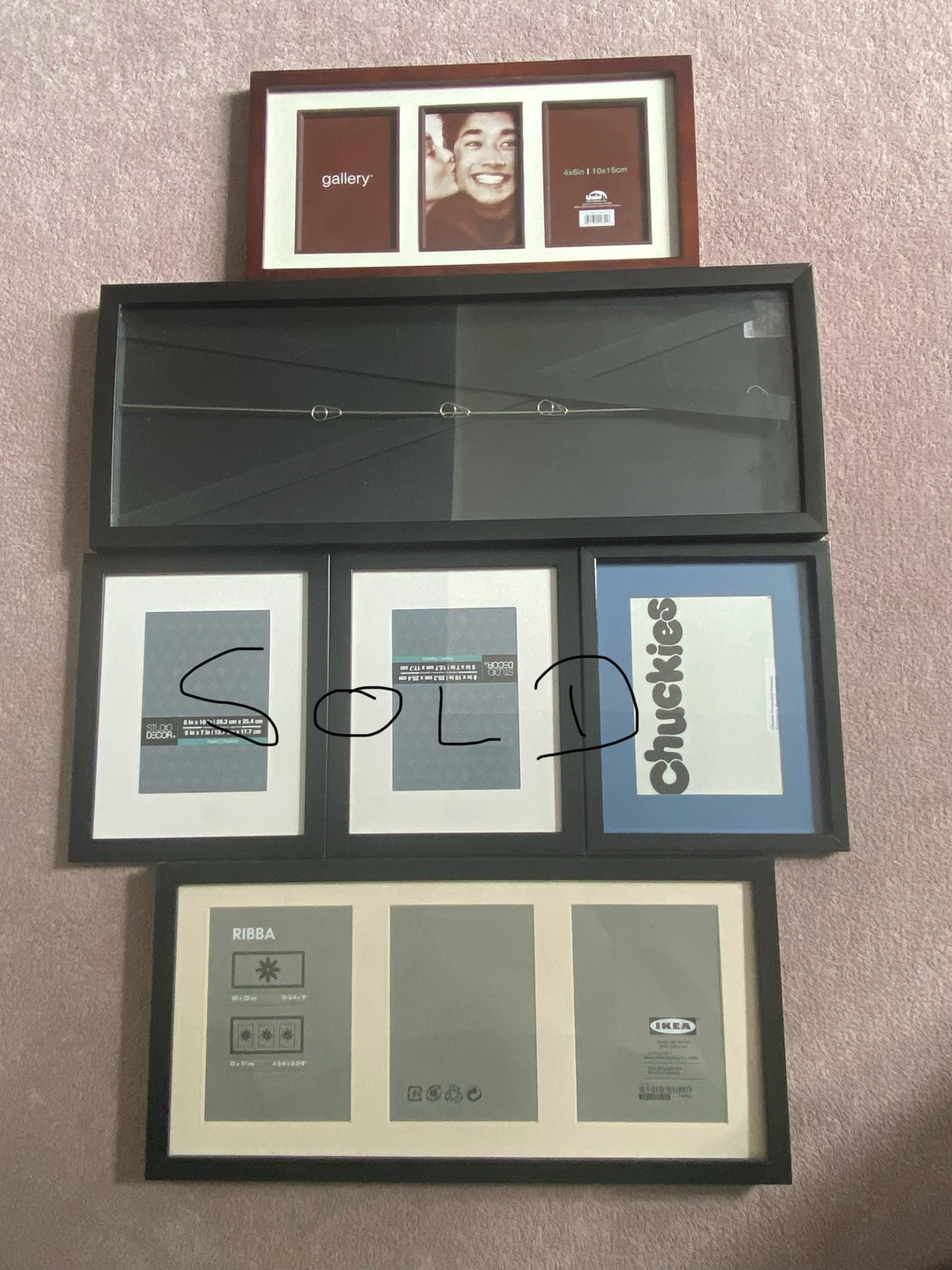 Black  and white Picture Frames - photo 3