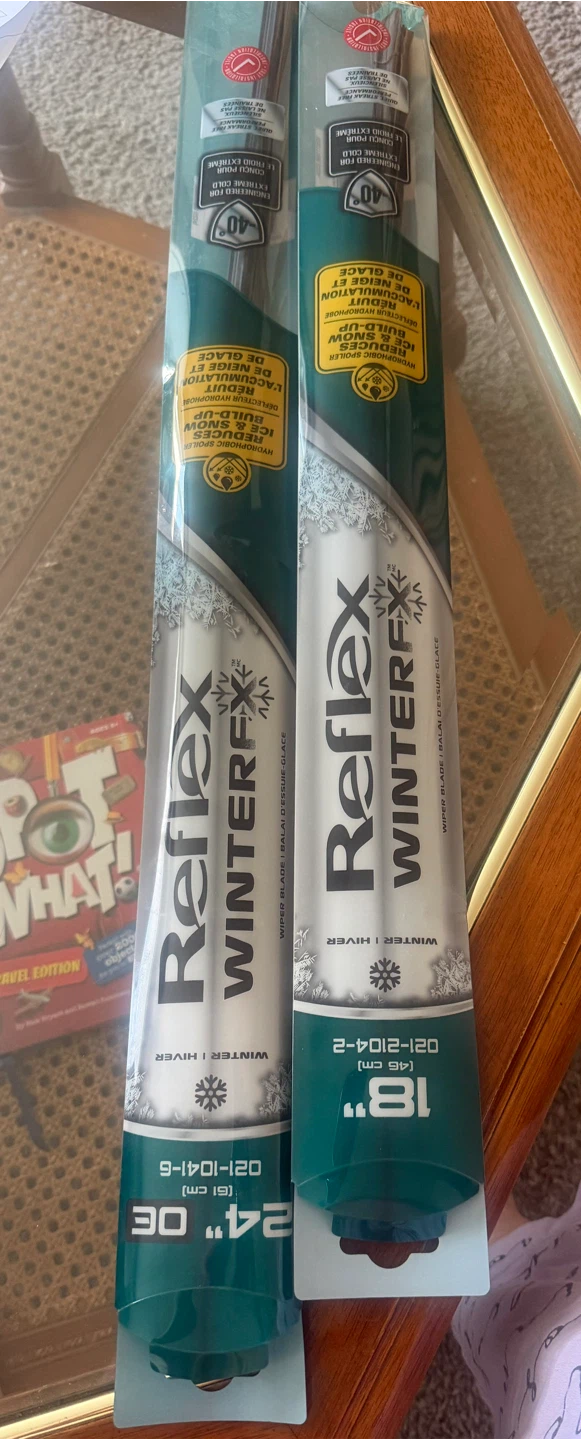 Reflex WinterFX Wiper Blades - 18" and 24"