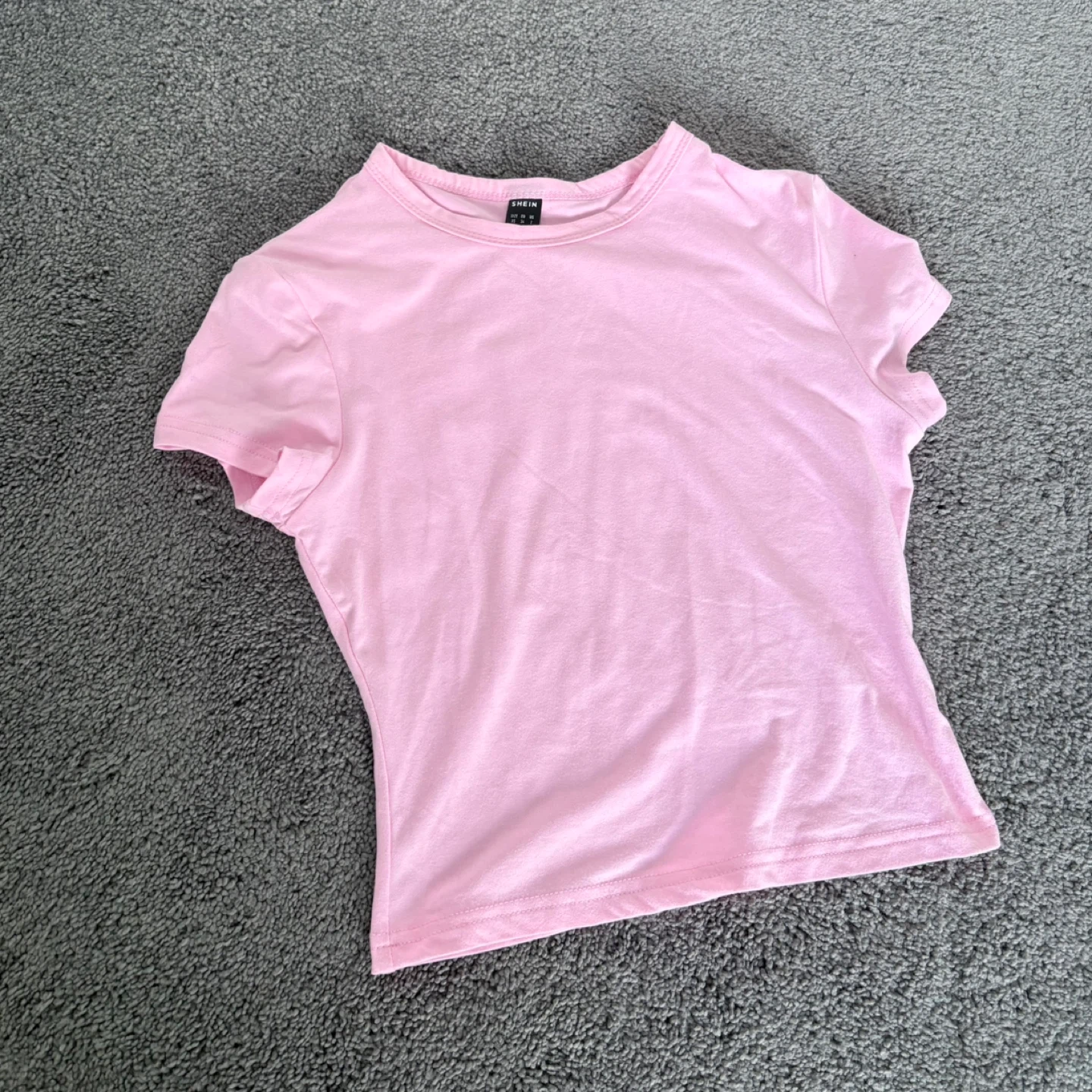 Pink Cropped T-Shirt - photo 4