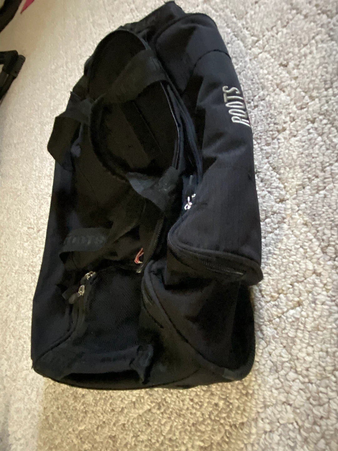 Black ROOTS Duffle Bag with Wheels - photo 2