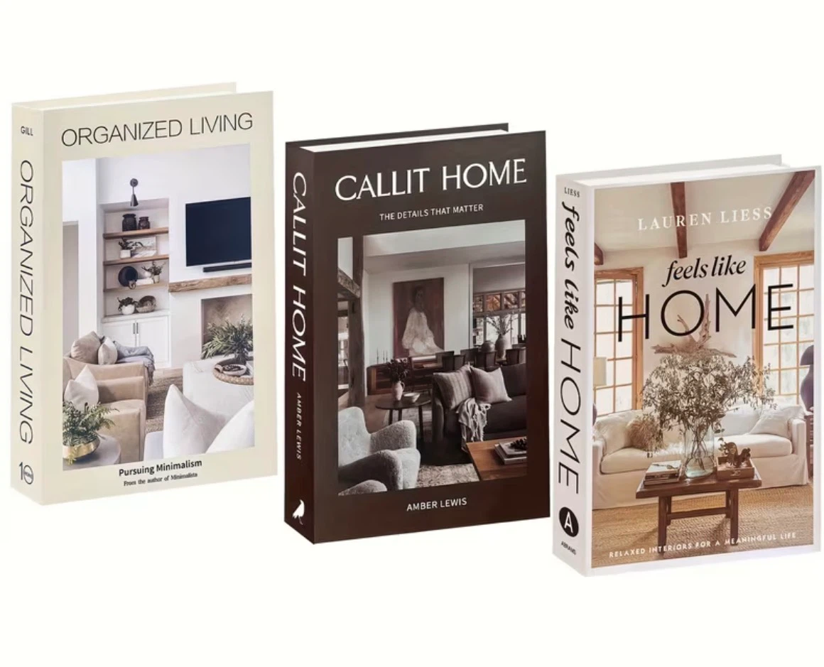 New 3pcs decorative faux book - photo 2